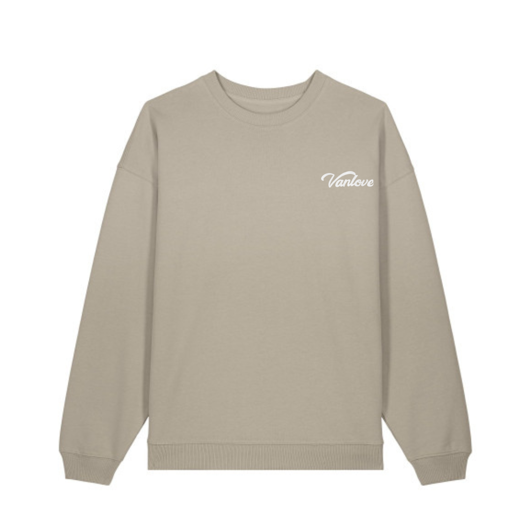 Puff Print Sweatshirt - Stone
