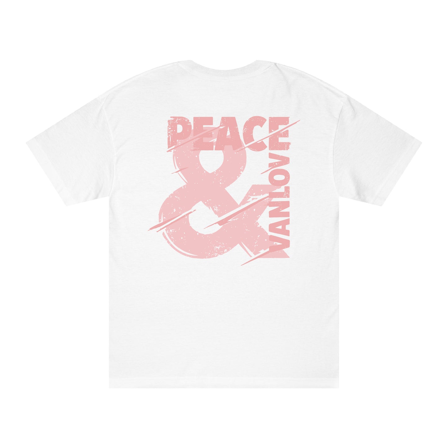 Peace & Vanlove Tee - White (back)