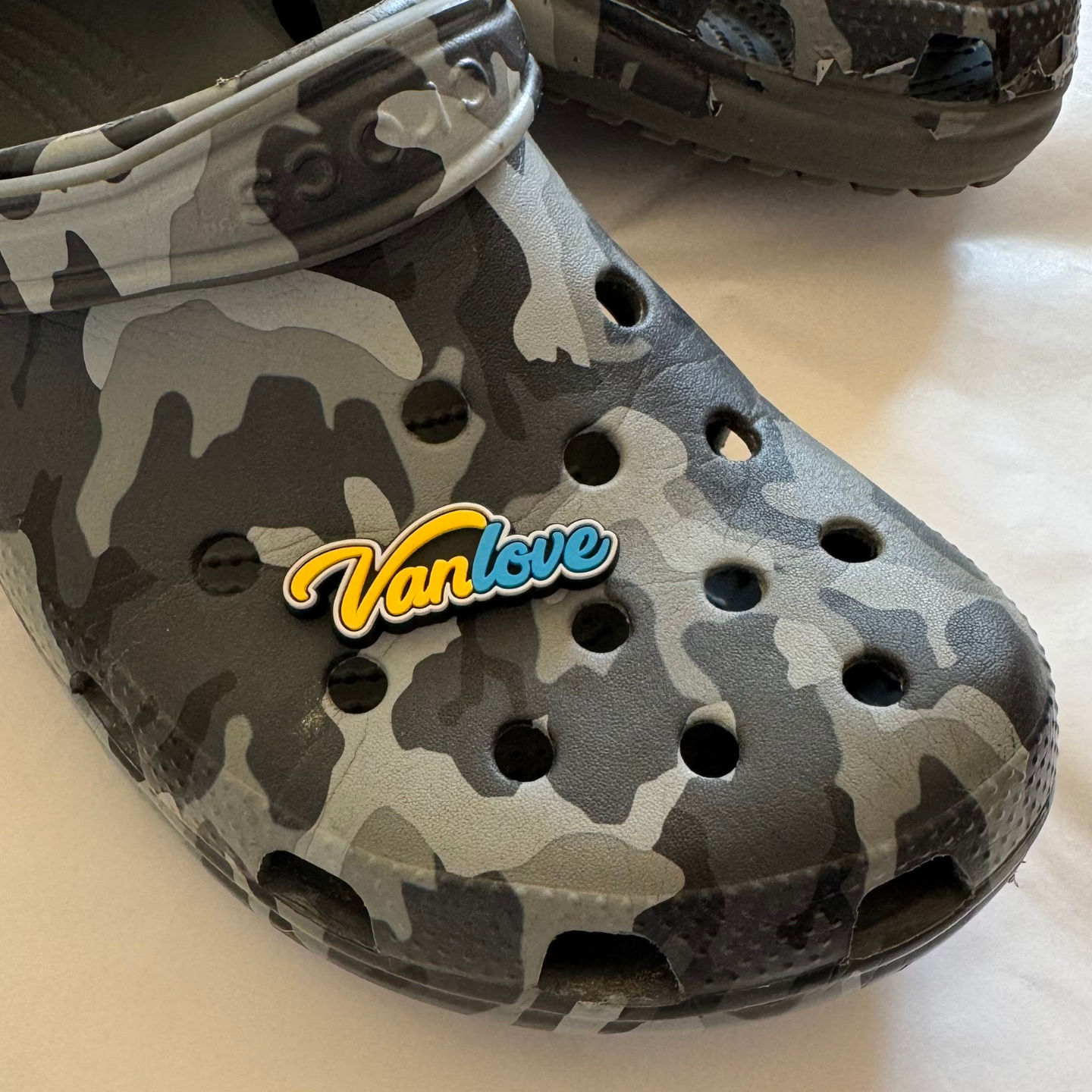 Vanlove 3D Logo Shoe Charm