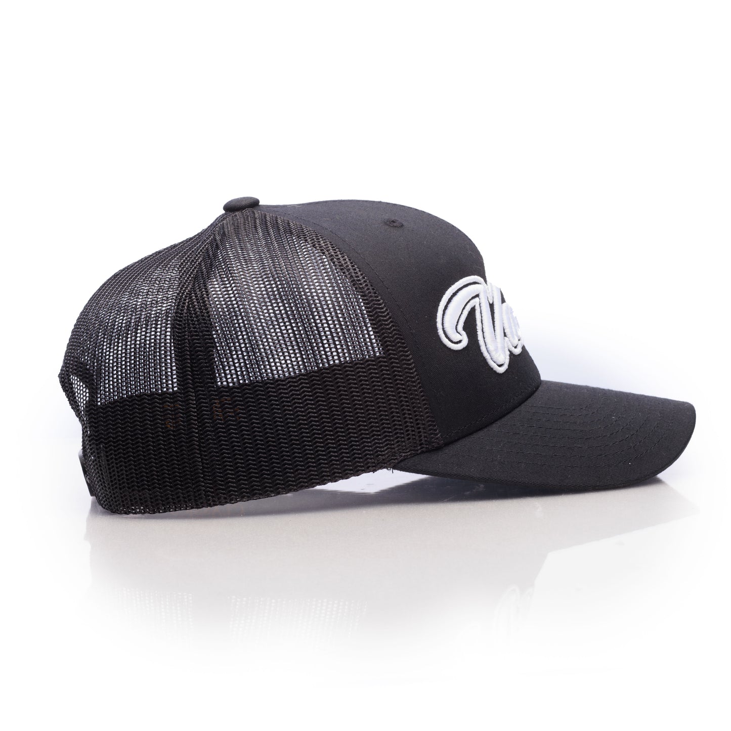Van Life Trucker Cap - Black/White