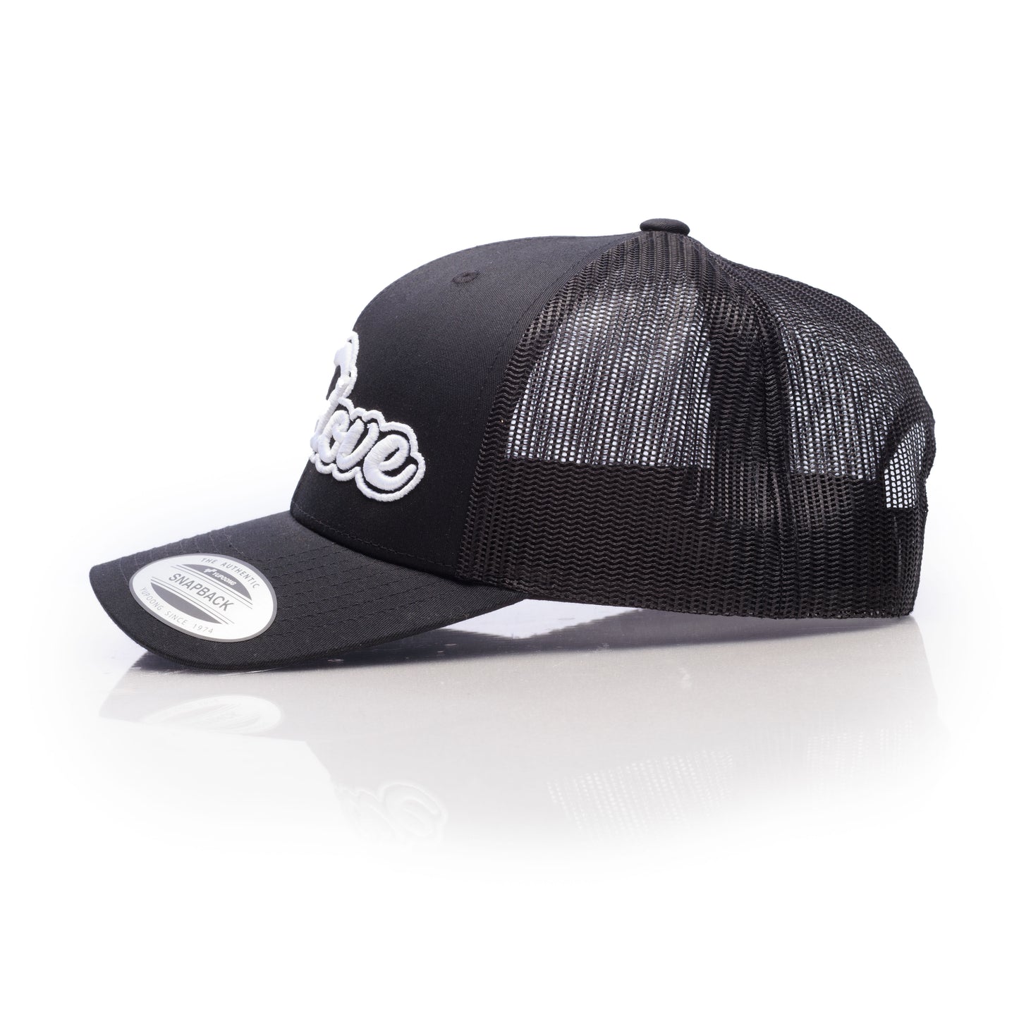 Van Life Trucker Cap - Black/White