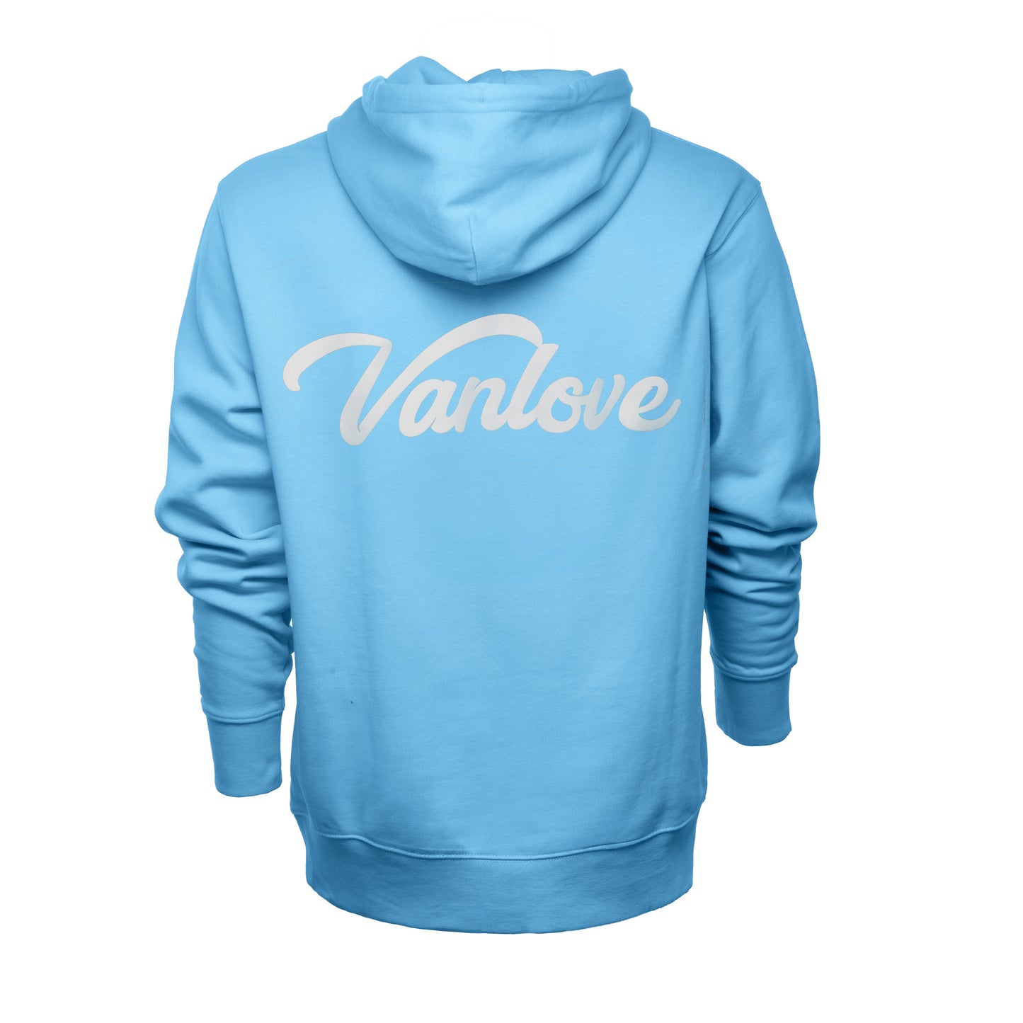 Puff Print Hoodie - Blue Soul