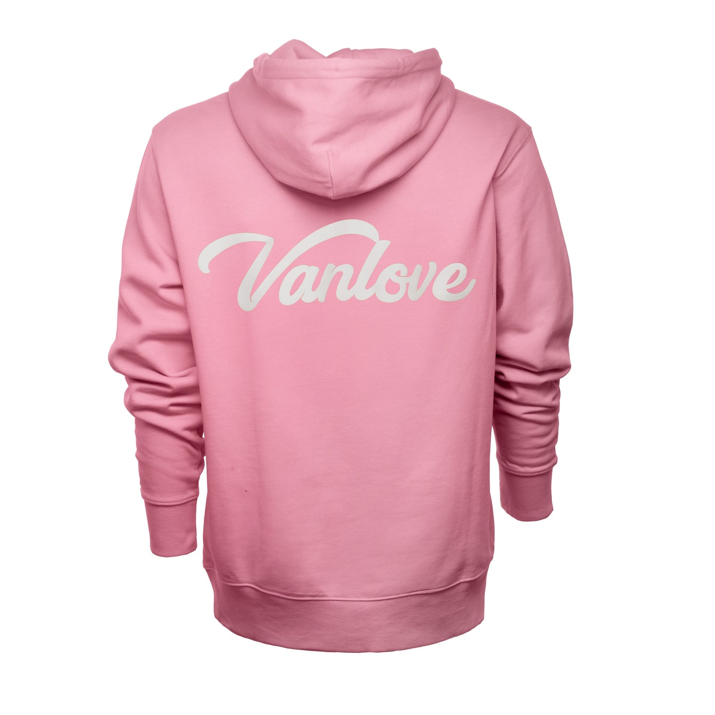 Puff Print Hoodie - Cotton Pink