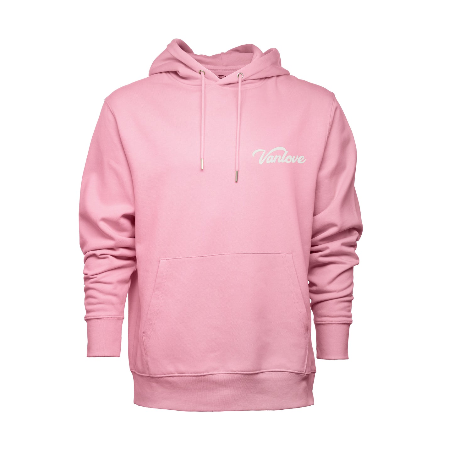 Puff Print Hoodie - Cotton Pink
