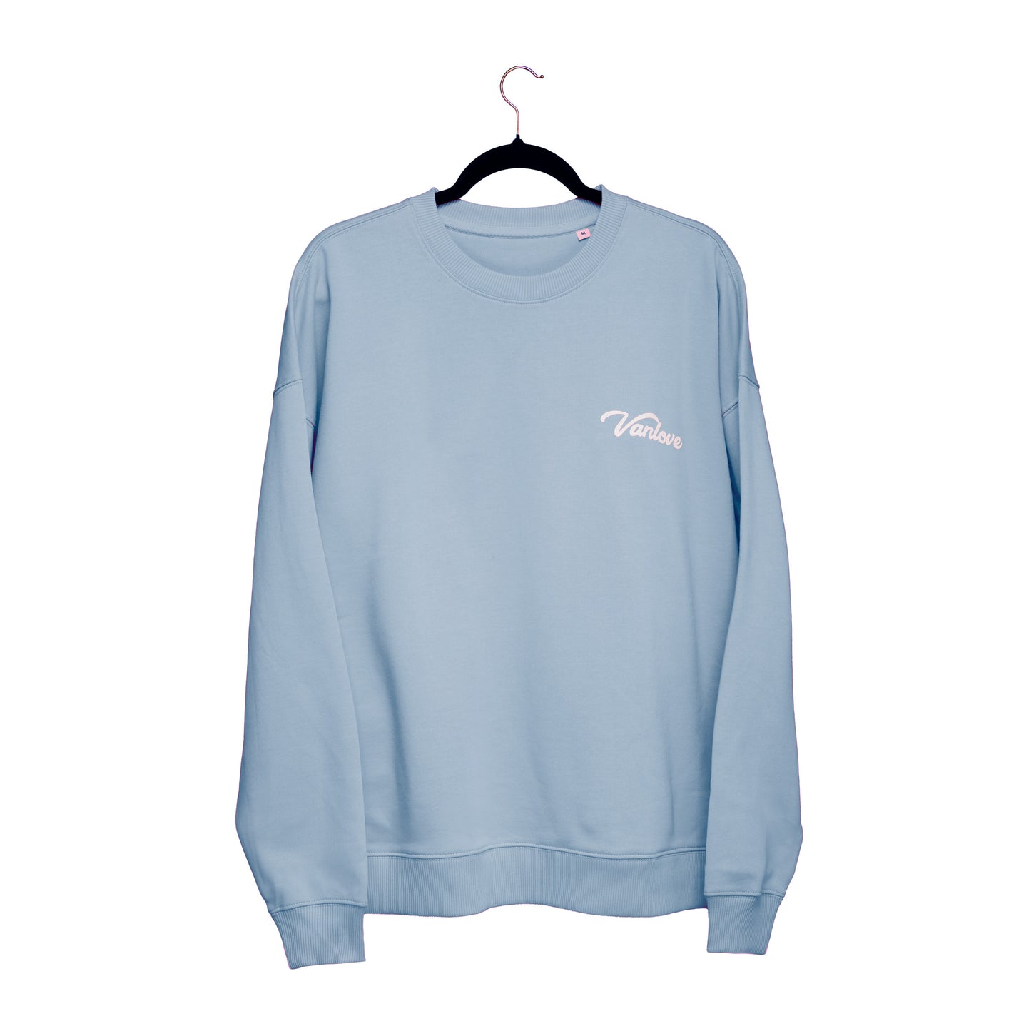 Puff Print Sweatshirt - Blue Ice