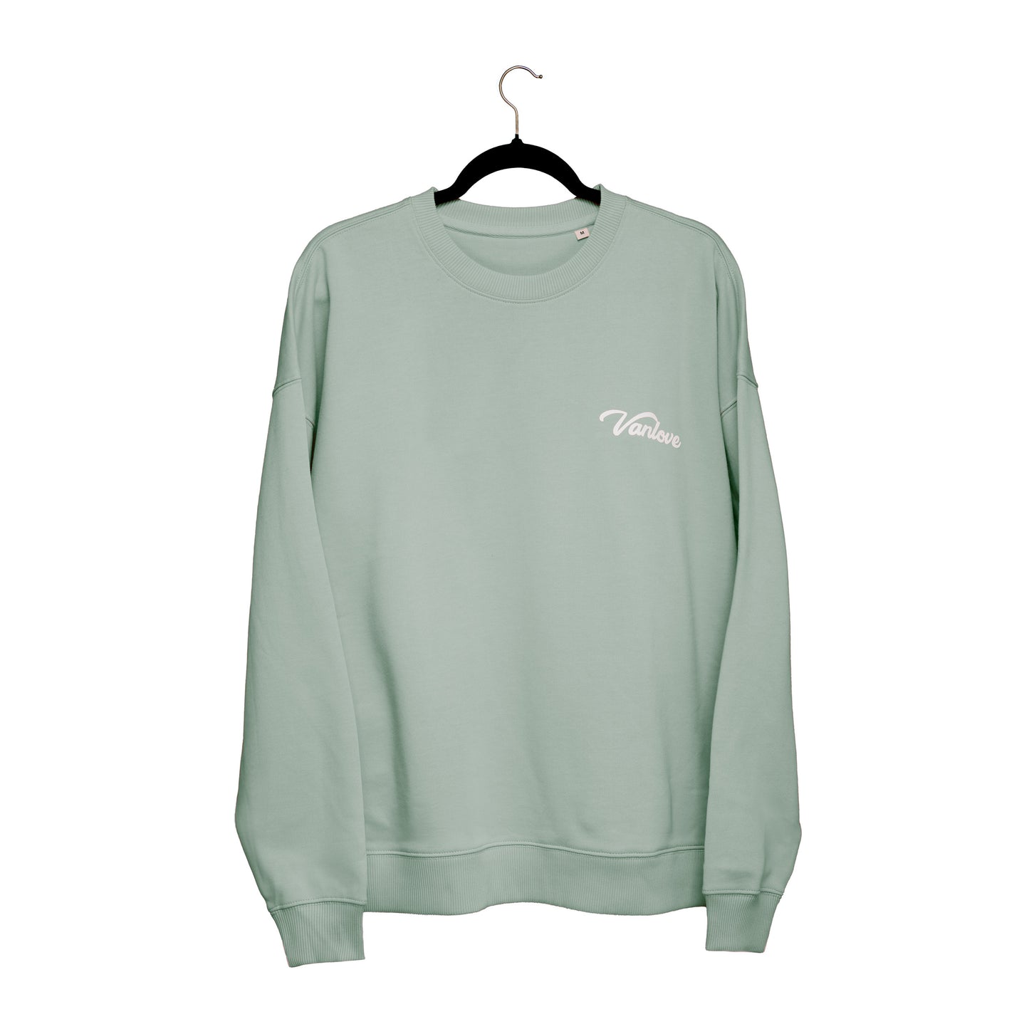 Puff Print Sweatshirt - Misty Jade