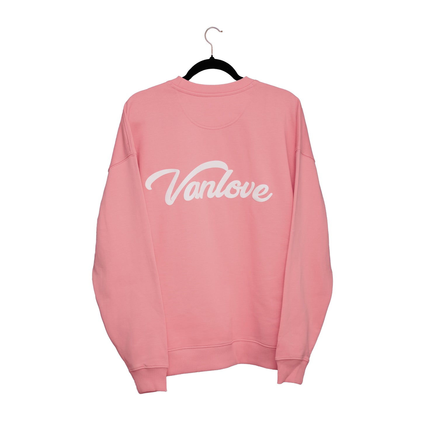 Puff Print Sweatshirt - Pink Joy