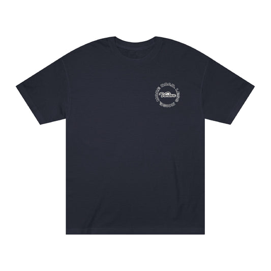 Vanlove More Road, Less Noise Tee - Navy (front)