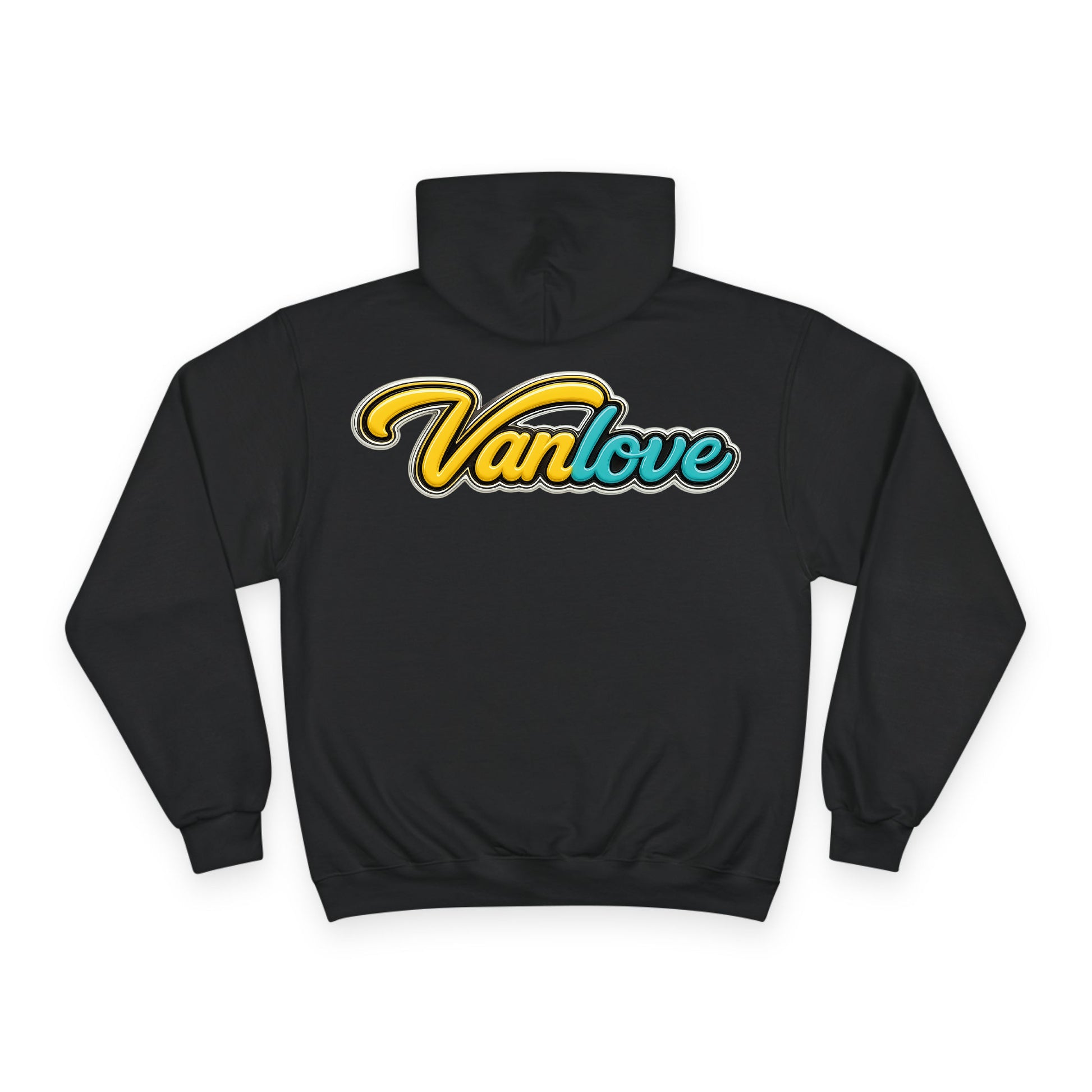 Vanlove Signature Hoodie - Black (back)