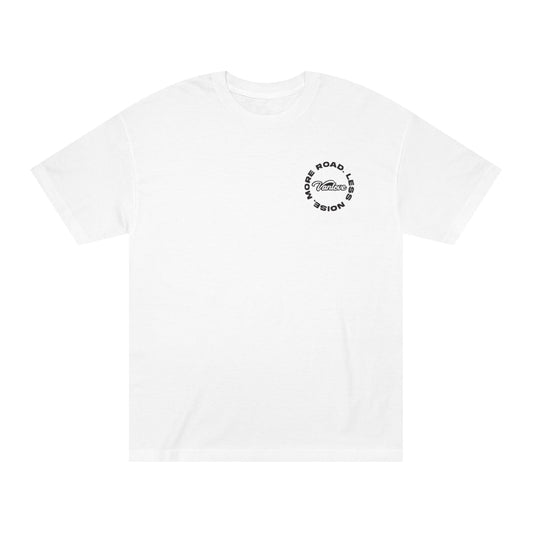 Vanlove More Road, Less Noise Tee - White (front)