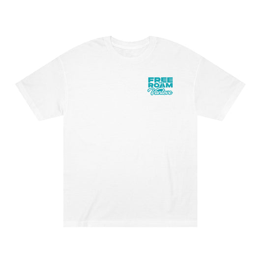 Vanlove Free to Roam Tee - White (front)