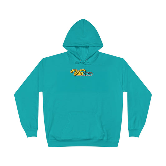 Vanlove Signature Hoodie - Turquoise (back)