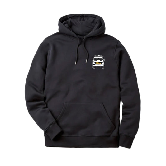 Vanlove This Way Hoodie - Black (front)