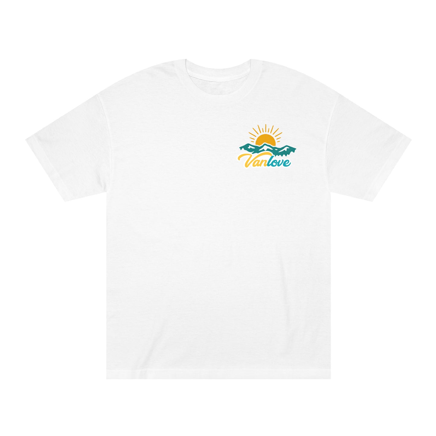 Vanlove Out of Office Tee - White (front)