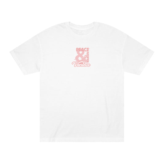 Peace & Vanlove Tee - White (front)