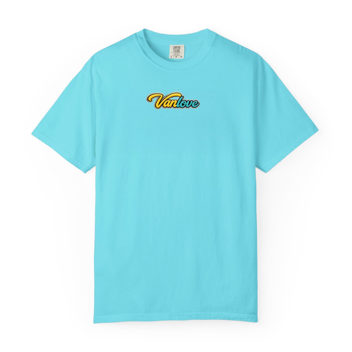 Vanlove Signature Tee - Turquoise (front)
