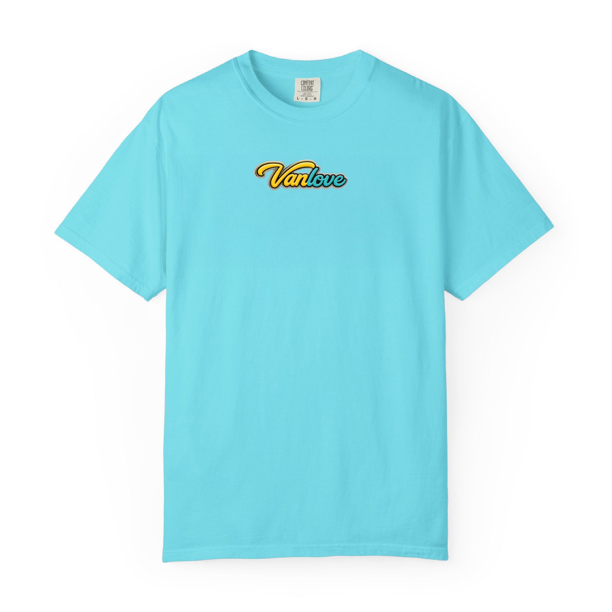 Vanlove Signature Tee - Turquoise (front)