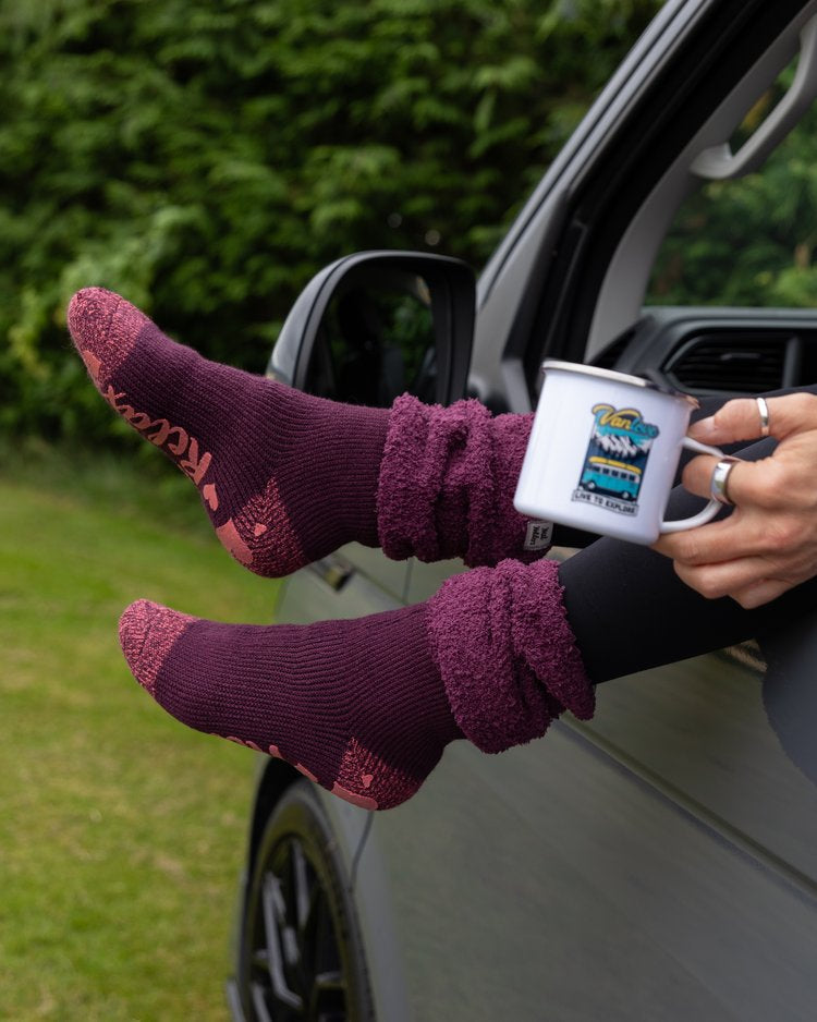 van life accessory, van life accessories, van life socks, campervan gifts, campervan merchandise