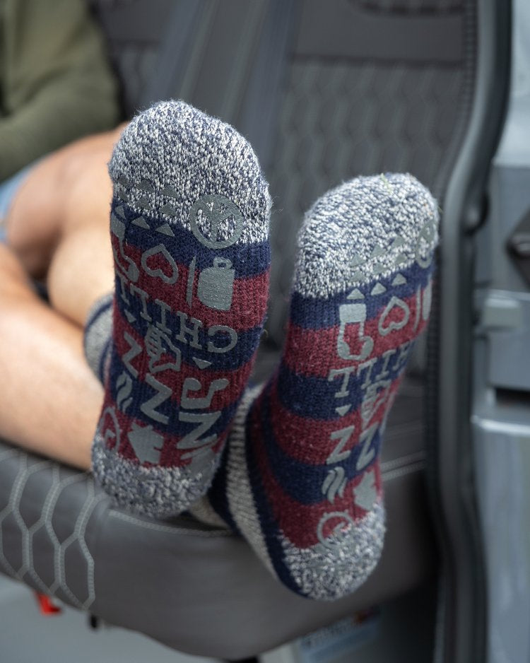 van life accessory, van life accessories, van life socks, campervan gifts, campervan merchandise