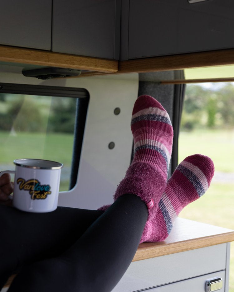 van life accessory, van life accessories, van life socks, campervan gifts, campervan merchandise