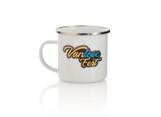 'Roam & Savour' - Vanlove Enamel Mug