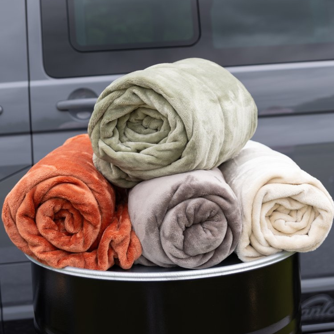 van life accessory, van life accessories, van life blanket, campervan gifts, campervan merchandise