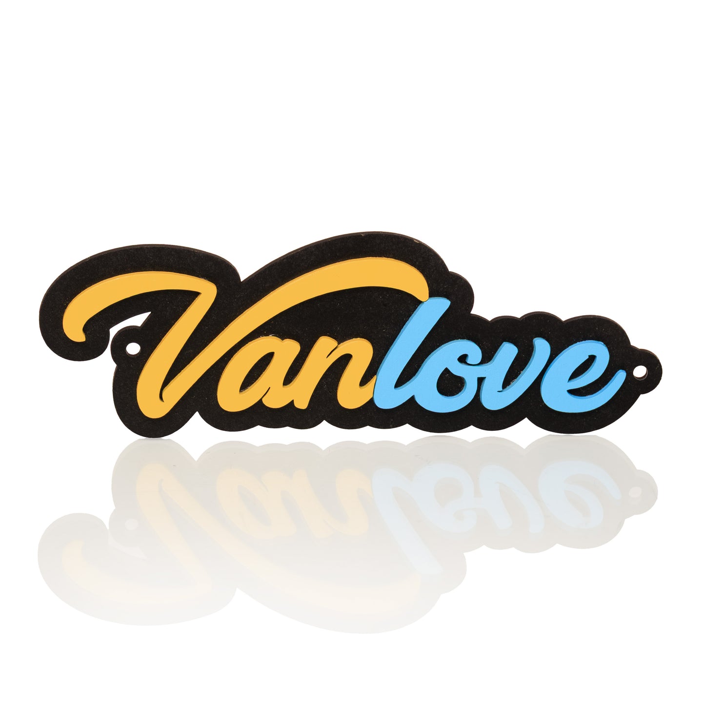 Wooden Vanlove Plaques - by Laser-X Designs