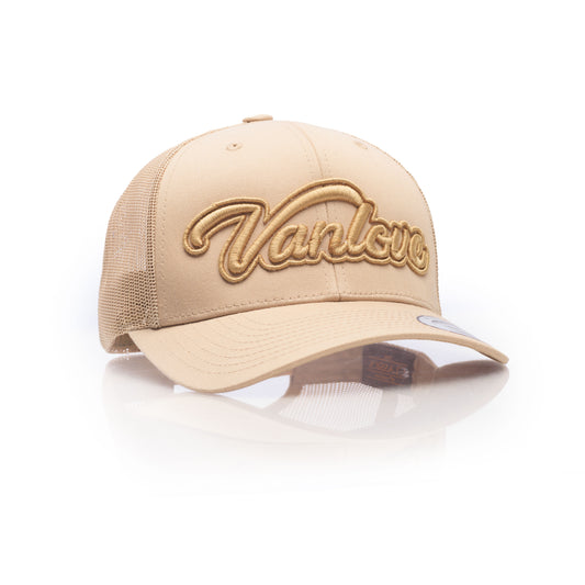 Van Life Trucker Cap - Sand