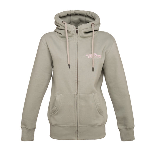 Embroidered Zip Hoodie - Fruit Salad